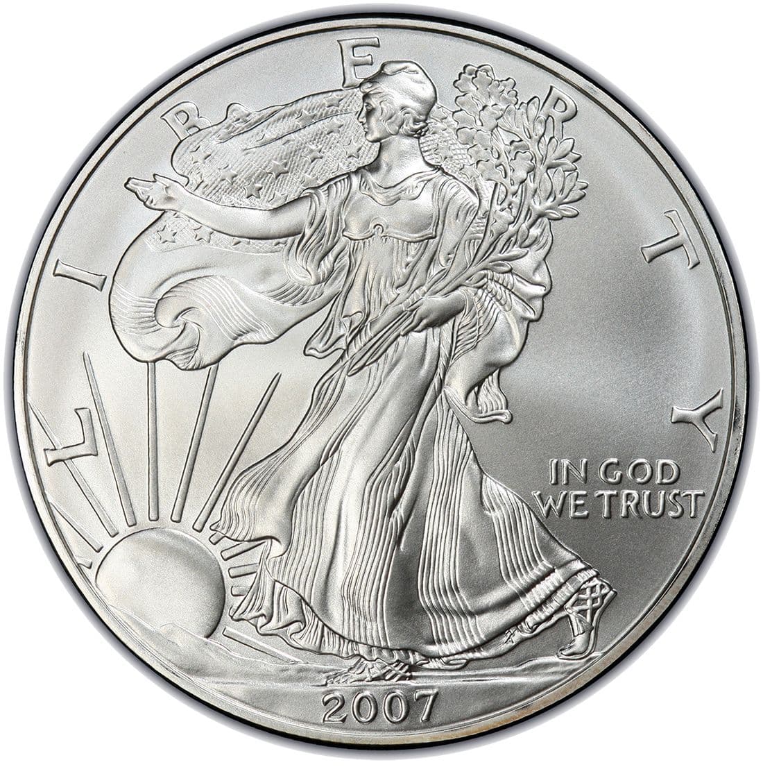 2007 Silver American Eagle Coin