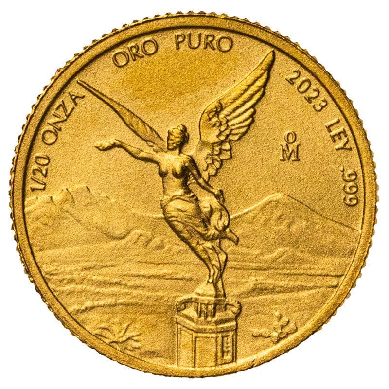 2023 1/20 oz Mexican Gold Libertad Coin BU