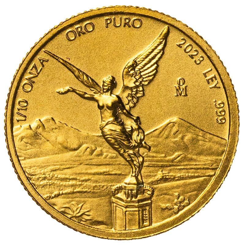 2023 1/10 oz Mexican Gold Libertad Coin BU