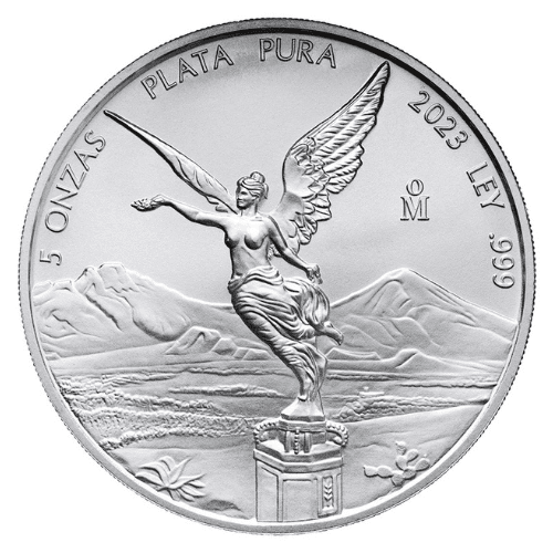 2023 5 oz Silver Mexican Libertad Coin