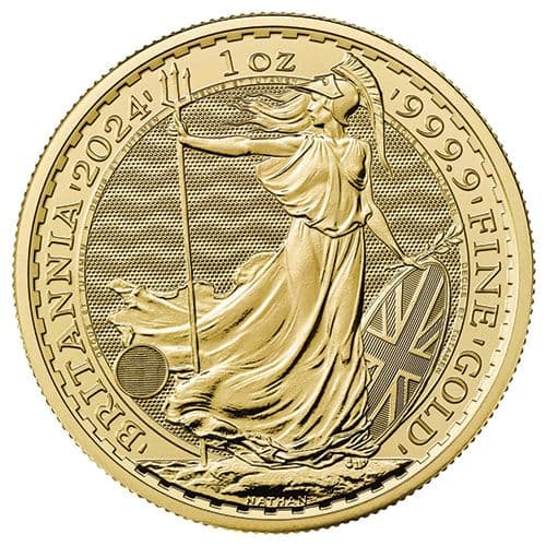 2024 1 oz Gold Britannia Coin BU