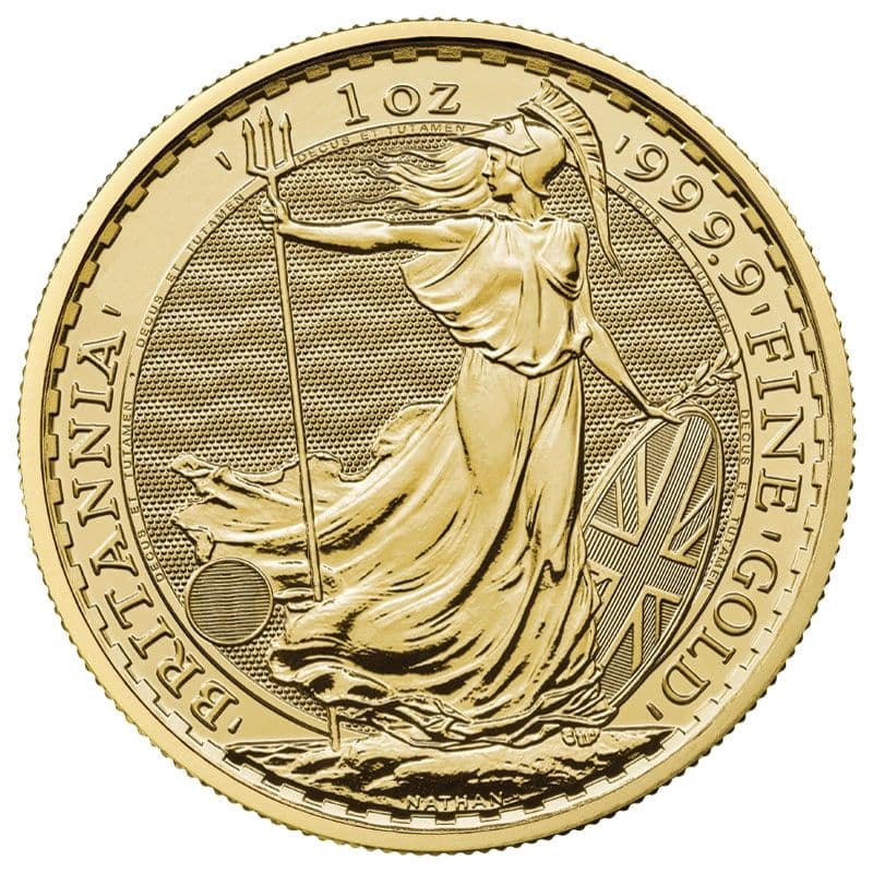 1 oz Gold Britannia Coin - Random Year