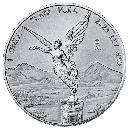 2023 1 oz Mexican Silver Libertad Reverse Proof Coin