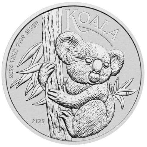 2024 1 Kilo Australian Koala Silver Coin BU