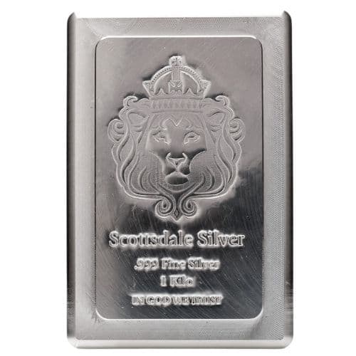1 Kilo Scottsdale Mint Stacker Silver Bar