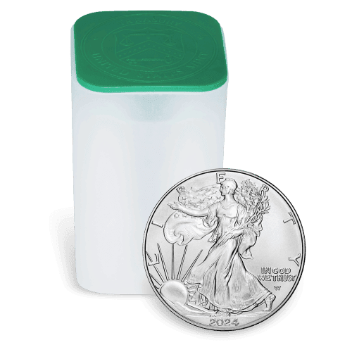Tube of 20 x 1 oz 2024 American Eagle Silver Coins | United States Mint