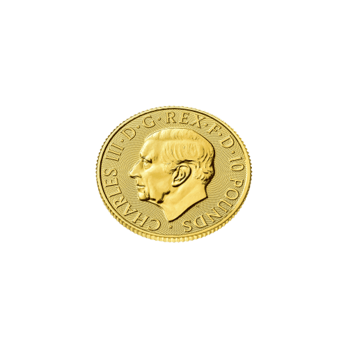 1/10 oz 2025 Britannia Gold Coin | The Royal Mint