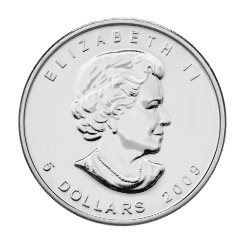 1 oz 2009 Canadian Maple Leaf Silver Coin