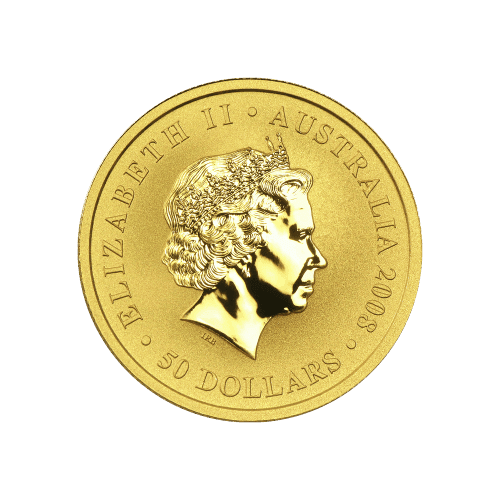 1/2 oz 2008 Australian Kangaroo Gold Coin | Perth Mint