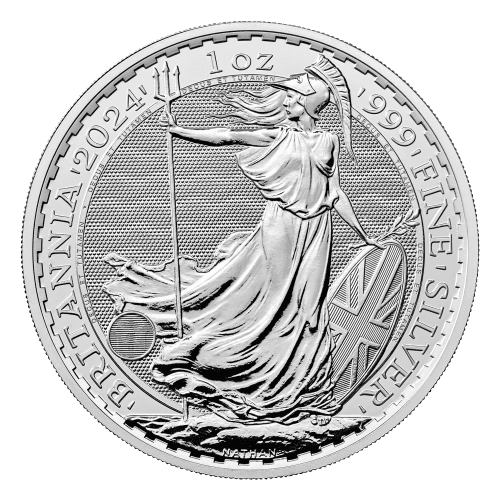 1 oz 2024 Britannia Silver Coin | The Royal Mint