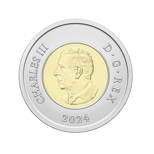 2024 100th Anniversary of the Royal Canadian Air Force Non Colourized $2 Coin Roll | Royal Canadian Mint