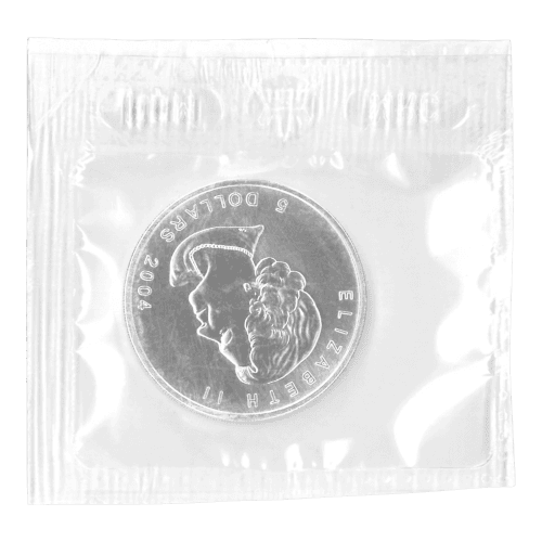 1 oz 2004 Canadian Maple Leaf Flex Sealed Silver Coin