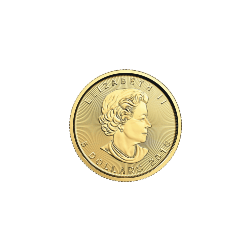 1/10 oz 2016 Canadian Maple Leaf Gold Coin