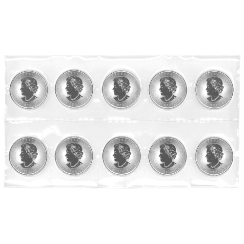 1 oz 2015 Canadian Maple Leaf Flex Sealed Silver Coin | Royal Canadian Mint
