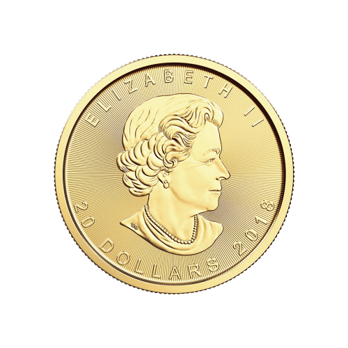 1/2 oz 2018 Canadian Maple Leaf Gold Coin