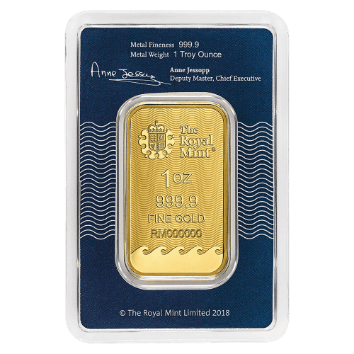 1 oz Britannia Gold Bar | The Royal Mint
