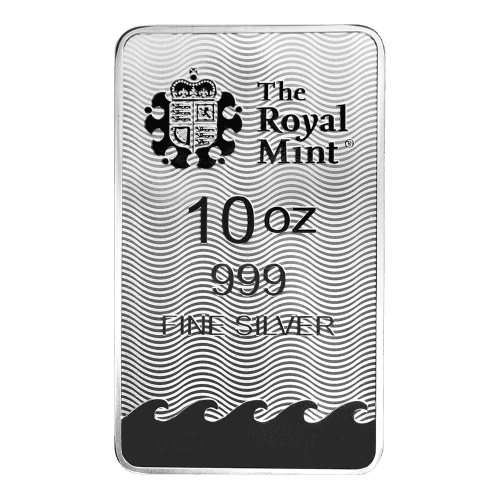 10 oz Britannia Silver Bar | The Royal Mint