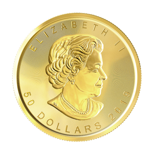 1 oz 2019 Canadian Maple Leaf Double Incuse Gold Coin
