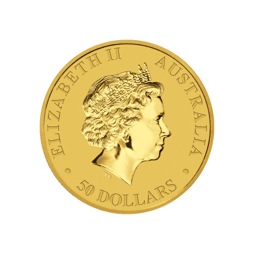 1/2 oz Random Year Australian Kangaroo Nugget Gold Coin | Perth Mint