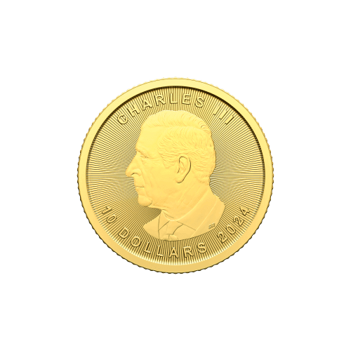 1/4 oz 2024 Canadian Maple Leaf Gold Coin | Royal Canadian Mint