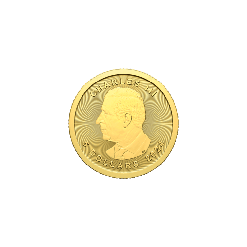 1/10 oz 2024 Canadian Maple Leaf Gold Coin | Royal Canadian Mint
