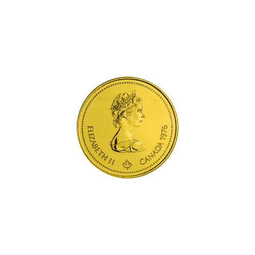 1976 $100 Montreal Olympic 14kt Gold Coin | Royal Canadian Mint