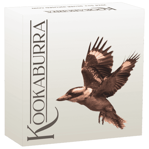 5 oz 2024 Australian Kookaburra High Relief Incused Silver Coin | Perth Mint