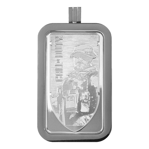 1 oz 20th Anniversary of Call of Duty: Modern Warfare Silver Bar | PAMP Suisse