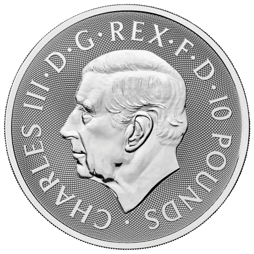 10 oz 2024 Royal Arms Silver Coin | The Royal Mint