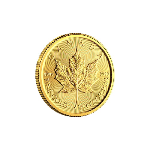 1/4 oz 2025 Canadian Maple Leaf Gold Coin | Royal Canadian Mint