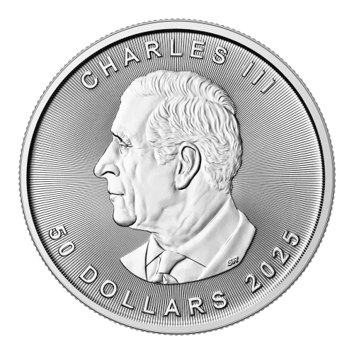1 oz 2025 Canadian Maple Leaf Platinum Coin | Royal Canadian Mint
