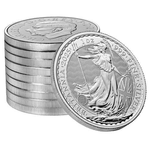 1 oz 2025 Britannia Silver Coin | The Royal Mint