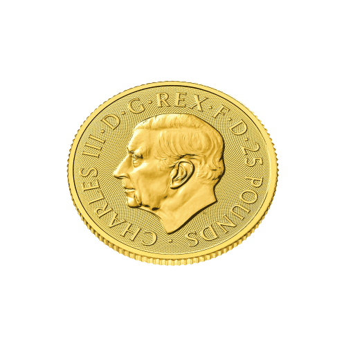 1/4 oz 2025 Britannia Gold Coin | The Royal Mint