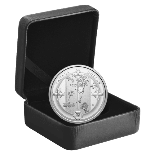 3/4 oz 2025 Tomb of the Unknown Soldier Proof Silver Coin | Royal Canadian Mint