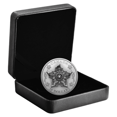1 oz 2025 Williamson Diamond Brooch Silver Coin | Royal Canadian Mint