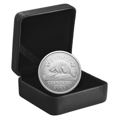1 oz 2025 Tribute: Beaver W Mint Mark Silver Coin | Royal Canadian Mint