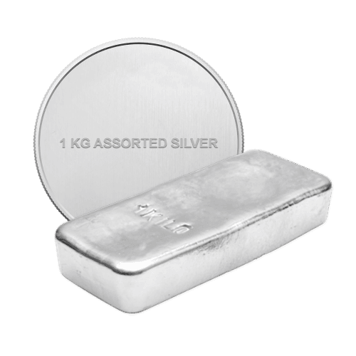 1 kilo Assorted Silver
