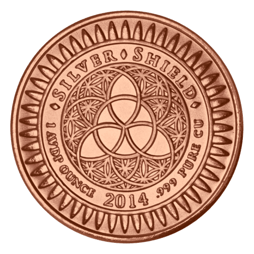 1 oz 2014 Don't Tread on Me Copper Round