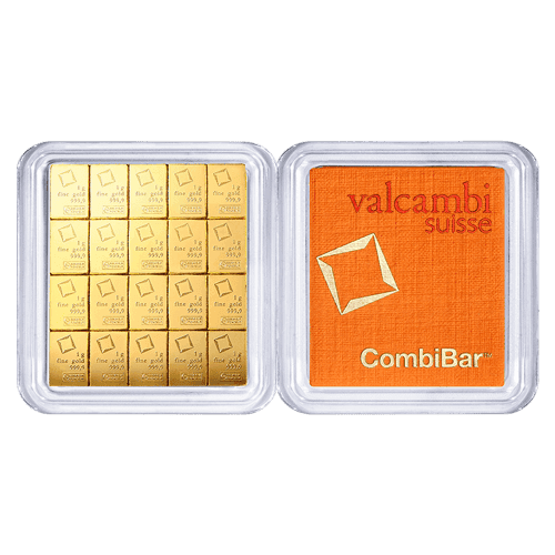 20 gram (20 x 1 g) Gold CombiBar | Valcambi