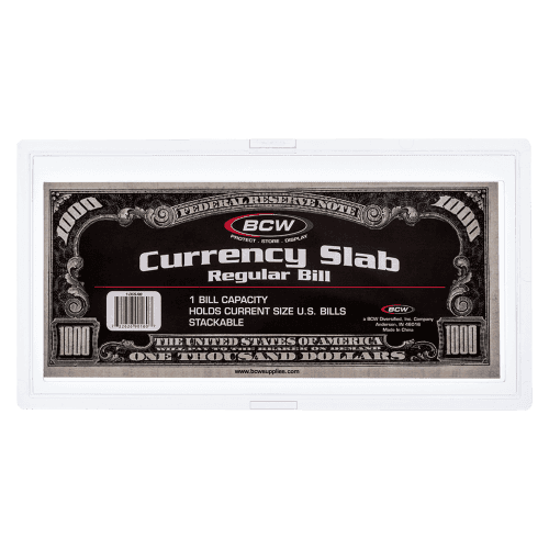 Large Currency Slab Bill Holder