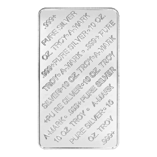 10 oz A-Mark Silver Bar