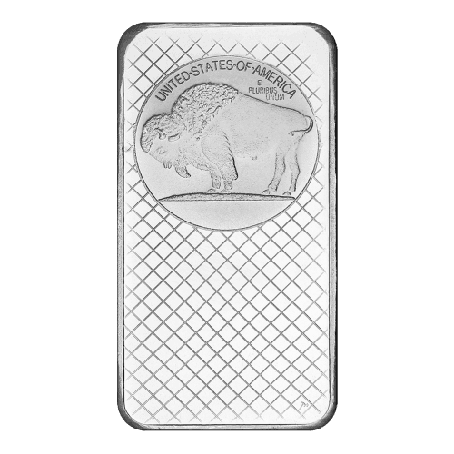 10 oz Buffalo Silver Bar | Silvertowne Mint