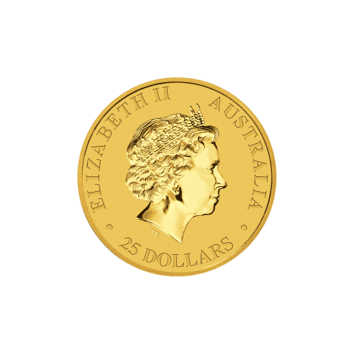 1/4 oz Random Year Australian Kangaroo Nugget Gold Coin | Perth Mint