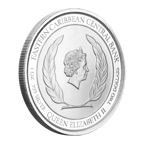 1 oz 2020 EC8 Anguilla Coat of Arms Silver Coin | Scottsdale Mint