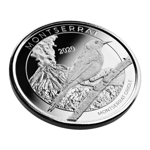 1 oz 2020 EC8 Montserrat Oriole Silver Coin | Scottsdale Mint