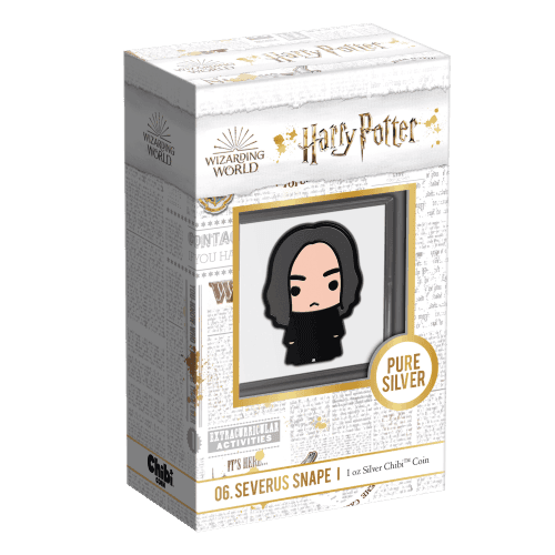 1 oz 2021 Chibi Harry Potter: Severus Snape Silver Coin | | Agoro by New Zealand Mint