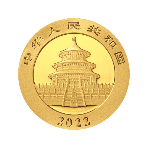 15 gram 2022 Chinese Panda Gold Coin | Chinese Mint