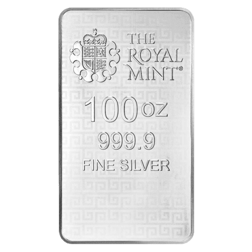 100 oz Three Graces Silver Bar | The Royal Mint