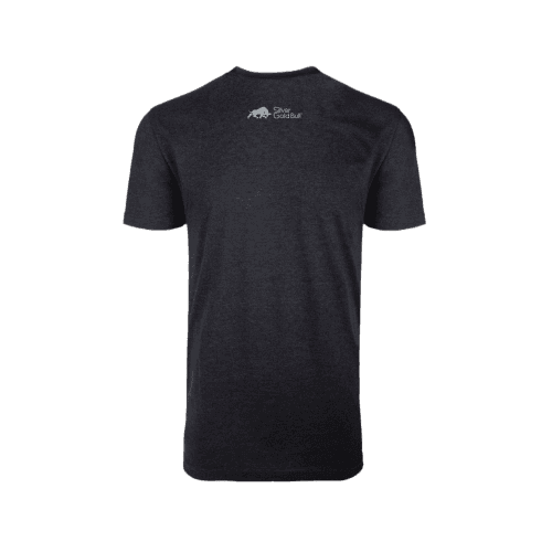 Silver Heart Crew-Neck T-Shirt | Charcoal