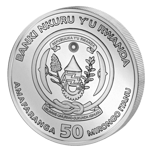 1 oz 2023 Lunar Year of the Rabbit Proof Silver Coin | Rwanda